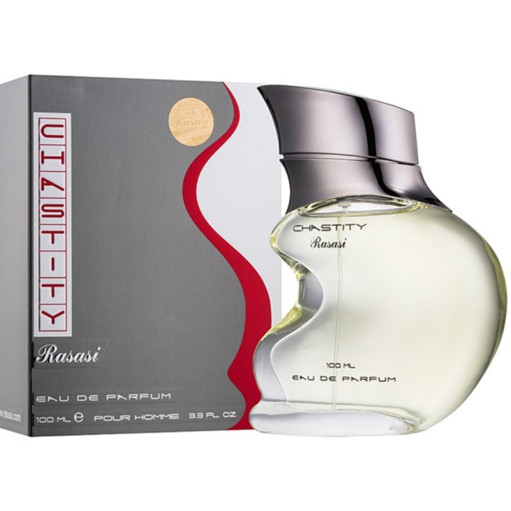 Rasasi Chastity Pour Homme Eau de Parfum 100ml – fresh woody fragrance for men