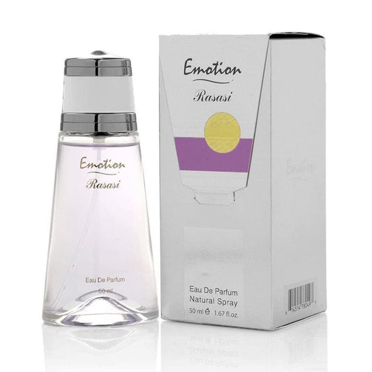 Rasasi Emotion Pour Femme Eau de Parfum 50ml – romantic floral fruity scent for women