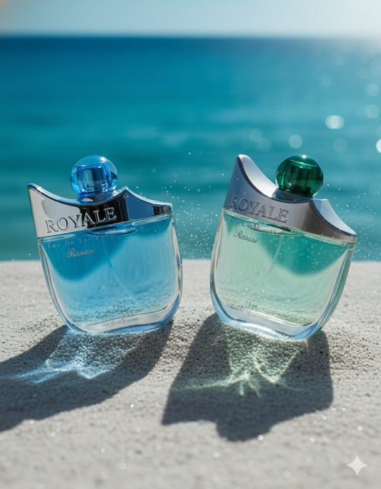 Rasasi Royale Duo Set – Eau de Parfum &  Eau de Toilette for Men (75ml + 75ml)